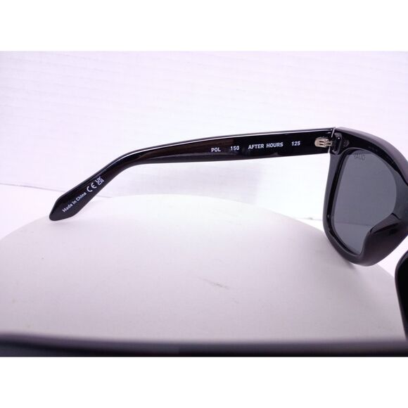 QUAY After Hours 51-23-150 Matte Black Smoke Lens Polarized Square Sunglasses - Picture 12 of 15